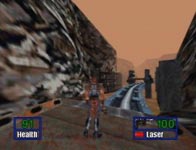 une photo d'Ã©cran de Star Wars - Shadows of the Empire sur Nintendo 64